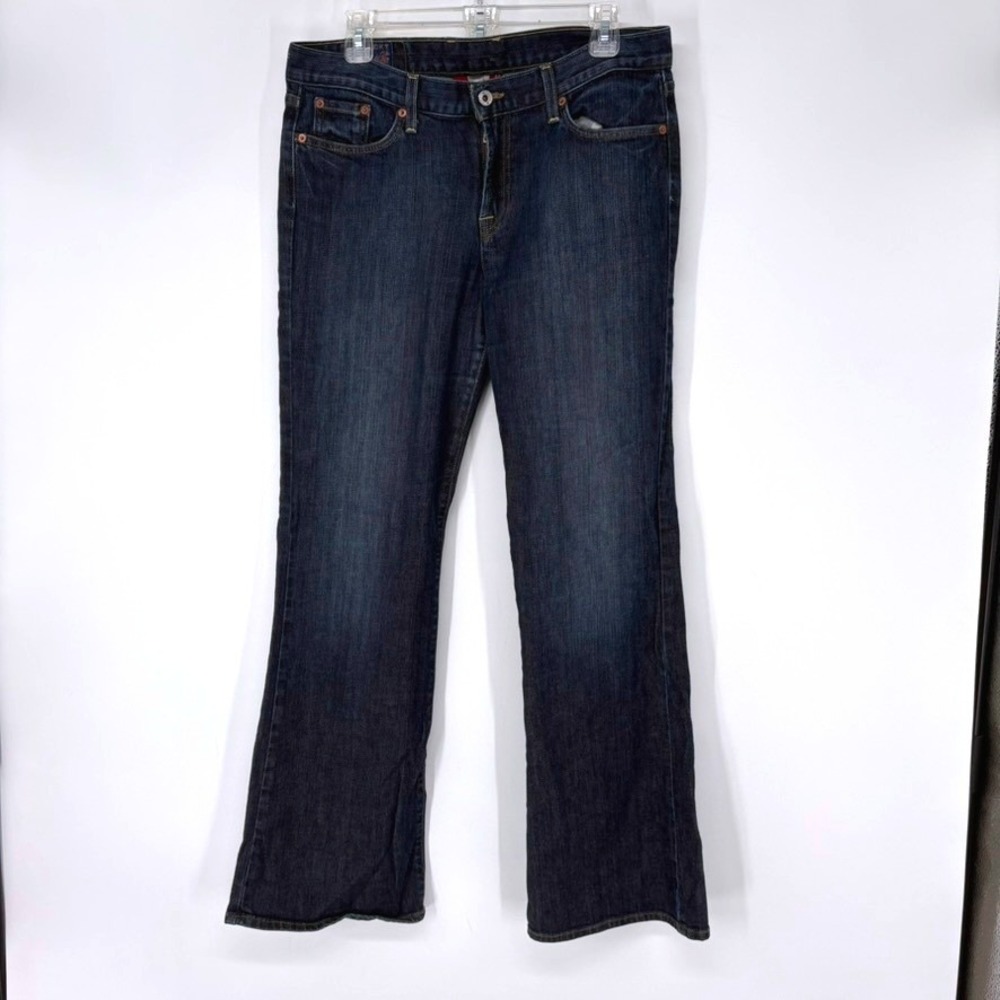 Lucky Brand Jeans Womens 12/31 Blue Sweet N Low Bootcut Dark Wash
